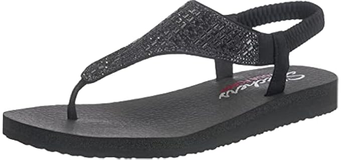 Skechers Women's Meditation Rock Crown - Minimalist Sports Sandal