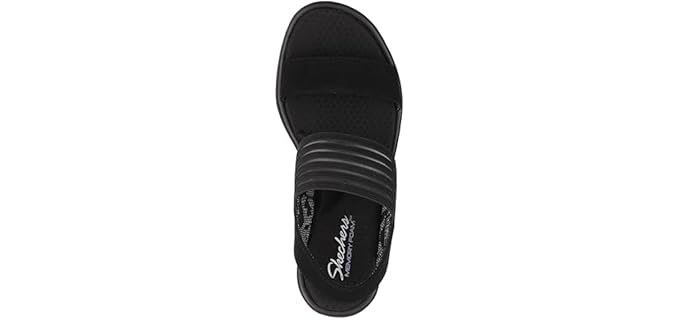 Skechers Women's Rumblers Rock Solid - Casual Sandals for Europe