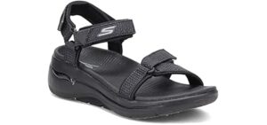 Skechers Women's Arch Fit Athletic - Adjustable Sandals for Diabetic Feet