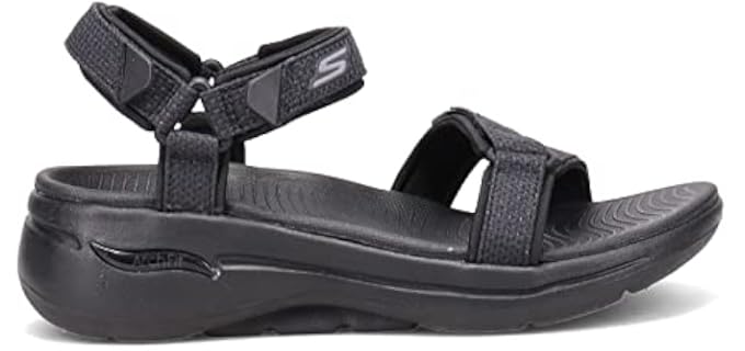 Skechers Women's Arch Fit Athletic - Adjustable Sandals for Diabetic Feet