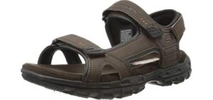 Skechers Men's Louden - Walking Sandal for Extensor Tendonitis