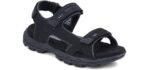 Skechers Men's Louden - Outdoor Sandals for High Instep