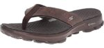 Skechers Men's Go Walk 6 - Wider Fit Flip Flops