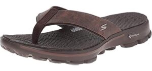 Skechers Men's Go Walk 6 - Wider Fit Flip Flops