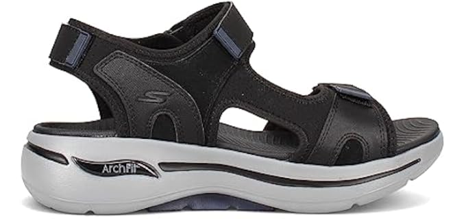 Skechers Men's Arch Fit Mission - Sandals for Hallux Rigidus