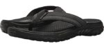 Skechers Men's Cobano - Wide Fit Flip Flops
