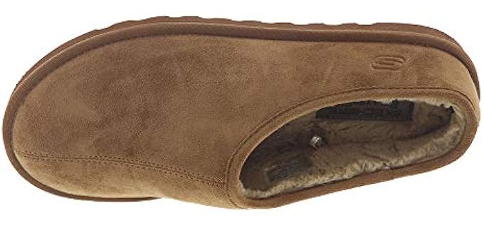 Skechers Men's Renten Lemato - Memory Foam Slippers