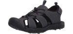 Skechers Men's Reggae Fest Neap - Sandals for Plantar Fasciitis
