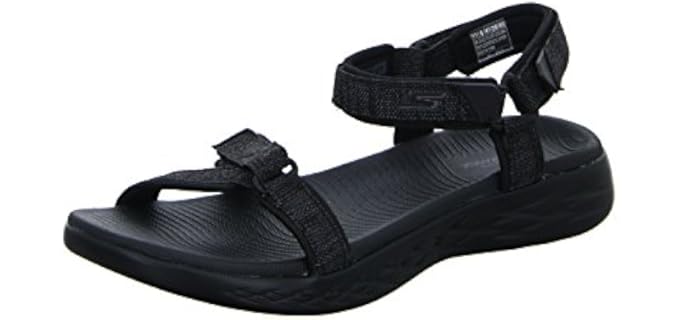 Skechers Men's On The Go 600 Sport - Sandal for Running with Knee Pain