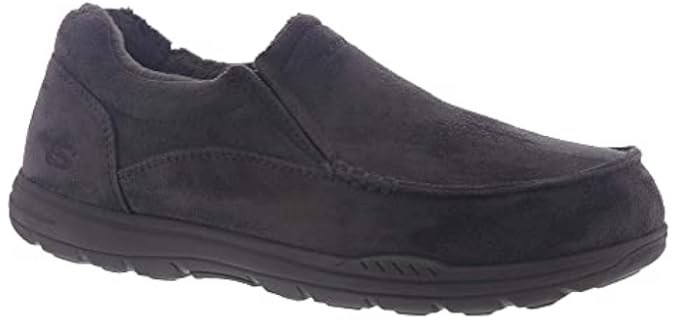 Skechers Men's Expected X Grey - Memory Foam Slippers