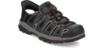Skechers Men's Tresmen-Norvick - All Day Walking Sandals for Hammer Toes