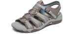 Skechers Women's Arch Fit Reggae - Sandals for Hallux Rigidus