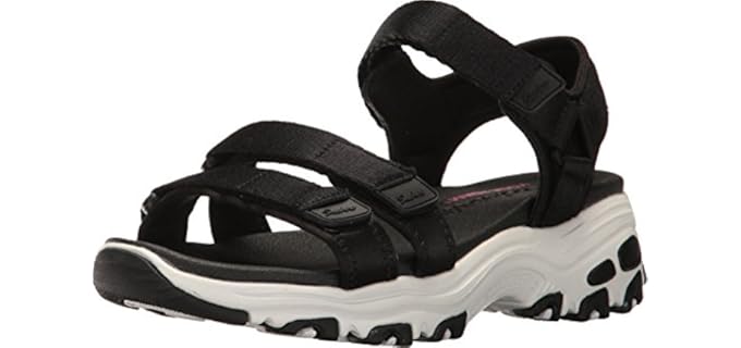 Skechers Women's D’Lites - Sandals for Diabetes