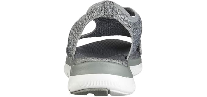 Skechers Women's Flex Appeal 2.0 Start Up - Comfortable Memory Foam Sandals
