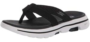 Skechers Women's Go Walk 5 - Sandals for Plantar Fasciitis