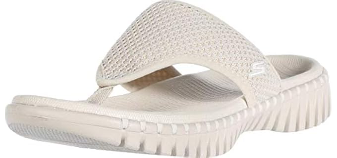 Skechers Women's Go Walk Smart - Flip Flops
