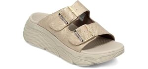 Skechers Women's Max Cushioning - Plantar Fasciitis Sandal