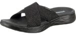 Skechers Women's On The Go 600 Slide - Sandals for Plantar Fasciitis