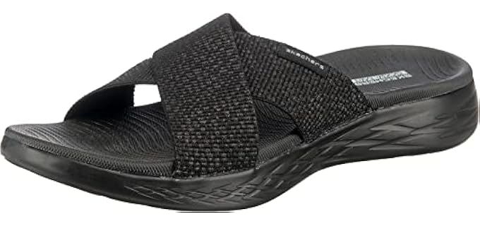 Skechers Women's On The Go 600 Slide - Sandals for Plantar Fasciitis