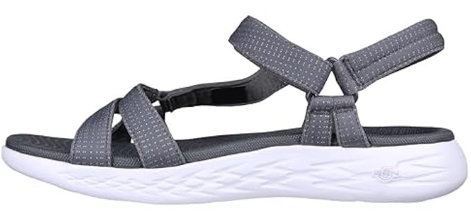 Skechers Women's On the Go 600 Brilliancy - Water-Friendly Sandals for Kayaking