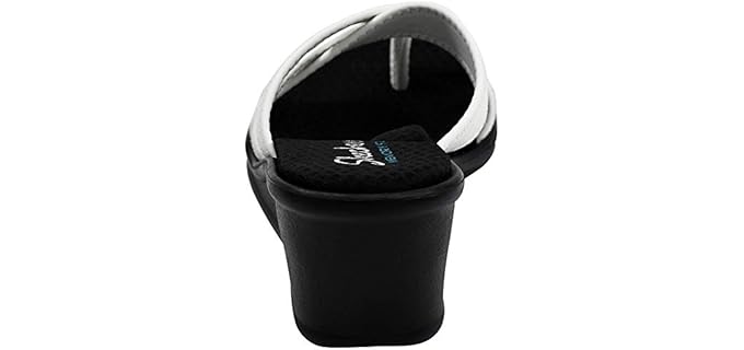 Skechers Women's Rumblers - Wege Sole Dress Sandals for Nurses