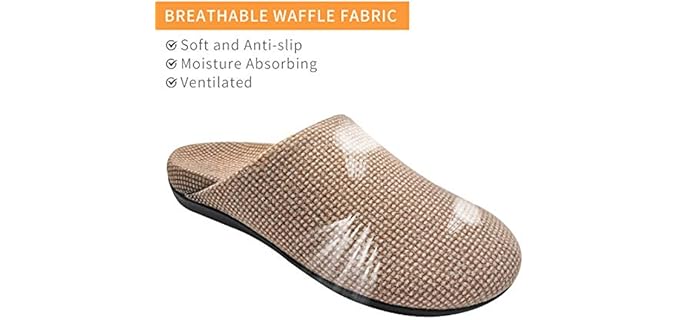 V.Step Women's Orthopedic - Arch Support Mule Slippers