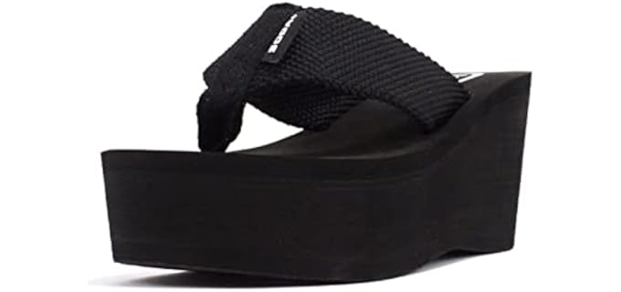 Sida Oxley Women's EVA - Platform Flip Flops