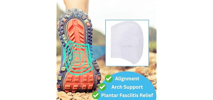 Soul Insole Unisex Shoe Bubble Original - Orthotic Gel Insoles for Foot Pain Relief