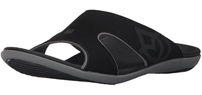 Spenco Men's Kholo Slide - Casual Sandal for Corns