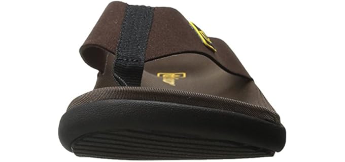 Spenco Men's Yumi Pure - Flip Flop Sandal for Recovery After Running