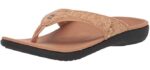 Spenco Women's Yumi - Canvas Cork Flip Flops