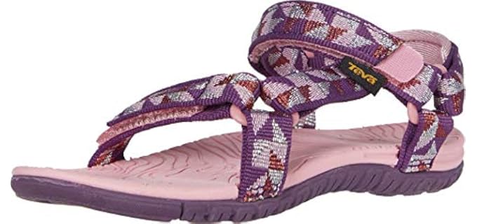 Teva Girls's Hurricane 3 - Original Design Sandal for Kids