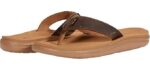 Teva Men's Voya Flip Leather - Leather Flip Flops