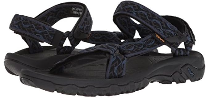 Teva Men's Hurricane 4 Sport - Flat Feet Walking Sandals