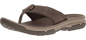 Teva Men's Langdon Flip - Leather Sandals