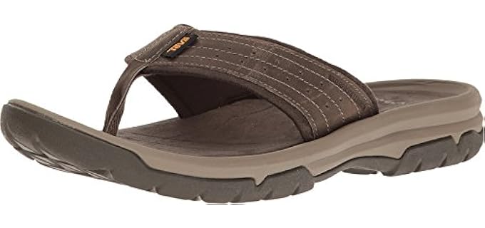 Teva Men's Langdon Flip - Leather Sandals