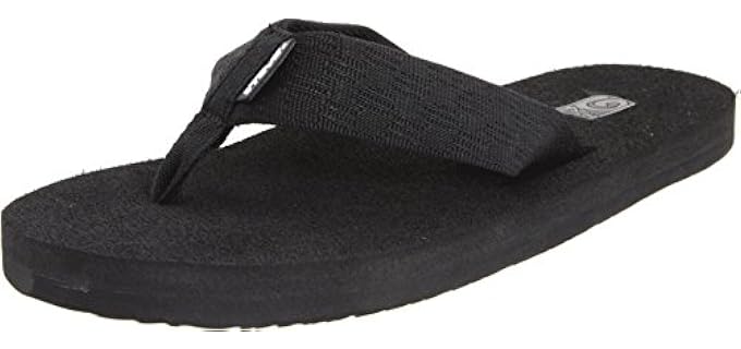 Teva Men's Mush II - Orthopedic High-Arch Flip-Flops with EVA Cushioning