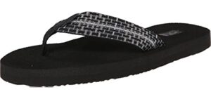 Teva Men's Mush II - Flip Flop Sandal for Flat Feet