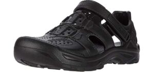Teva Men's Omnium Drift - Casual Sandal for Cracked Heels