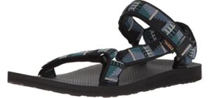 Teva Men's Original - Sports Sandal for Heel Spurs