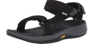 Teva Men's Open Toe - Open Toe Comfort Sandal for Sweaty Feet