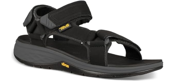 Teva Men's Open Toe - Open Toe Comfort Sandal for Sweaty Feet