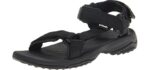 Teva Men's Terra Fi Lite - Sandal for Sweaty Feet