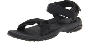 Teva Men's Terra Fi Lite - Sandal for Sweaty Feet