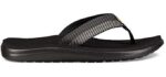 Teva Men's Voya - Walking Flip Flop Sandal for Flat Feet