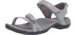 Teva Women's Verra - Arch Support Sandal for Achilles Tendonitis