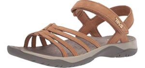 Teva Women's Elzada Lea - Leather Casual Sandals