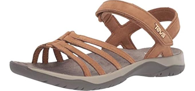 Teva Women's Elzada Lea - Leather Casual Sandals