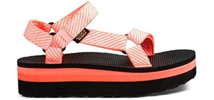 Teva Women's Flatform Original - Platform Sports Sandals