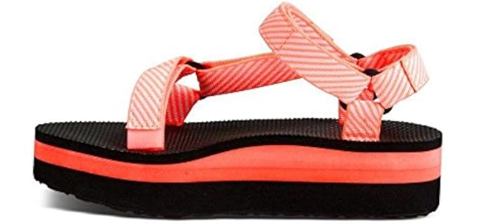 Teva Women's Flatform Original - Platform Sports Sandals